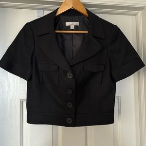 🖤Caslon- Short Sleeve Cropped Jacket(Size 6)🖤